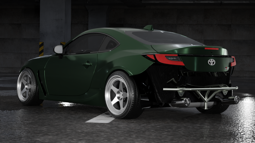 Subaru BRZ / Toyota GR86 (Second Gen 2022+) - Rear Standard Bash Bar