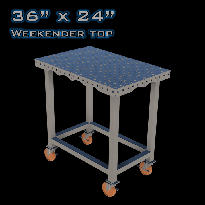 36" x 24" - Weekender Top - Welding Fixture Table - DIY Kit