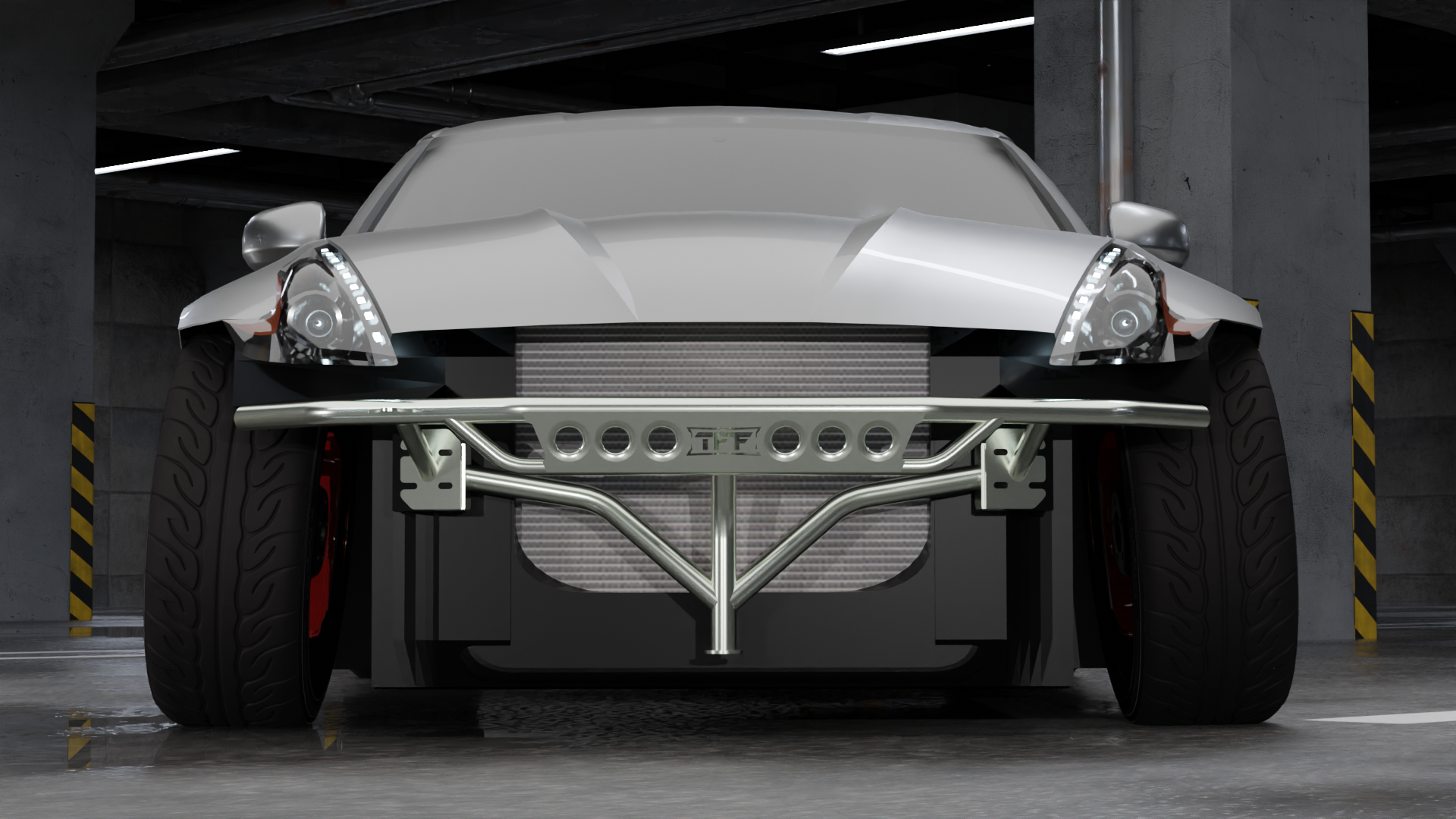 Z33 フロント ジャッキアップバーbash bar Z33 ジャッキアップバー