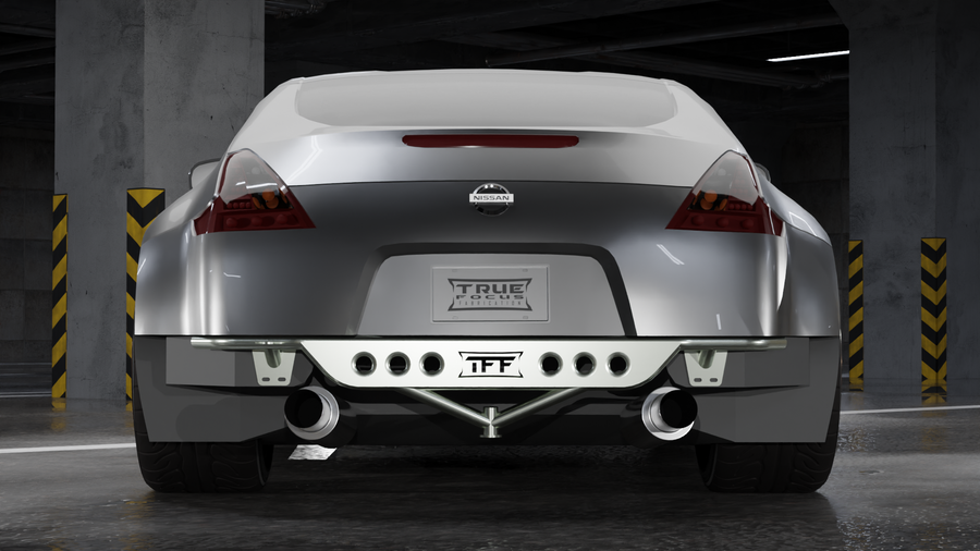 Nissan 370Z - Street Shark Rear Bash Bar – True Focus Fabrication
