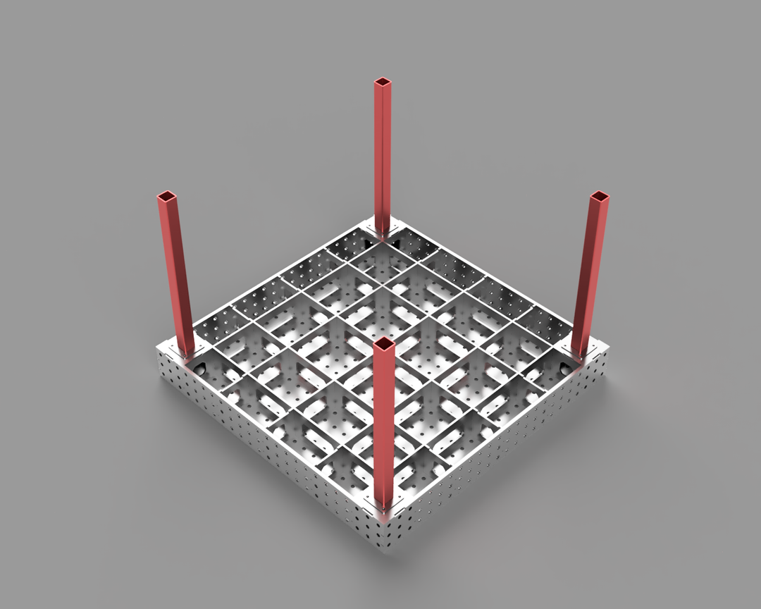 48" x 48" - Elite Top Welding Fixture Table - DIY Kit