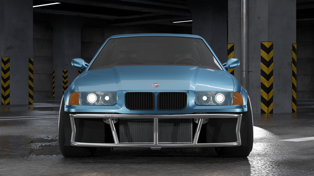 BMW E36 - Dual Row Front Bash Bar