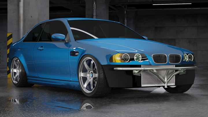 BMW E46 - Standard Front Bash Bar