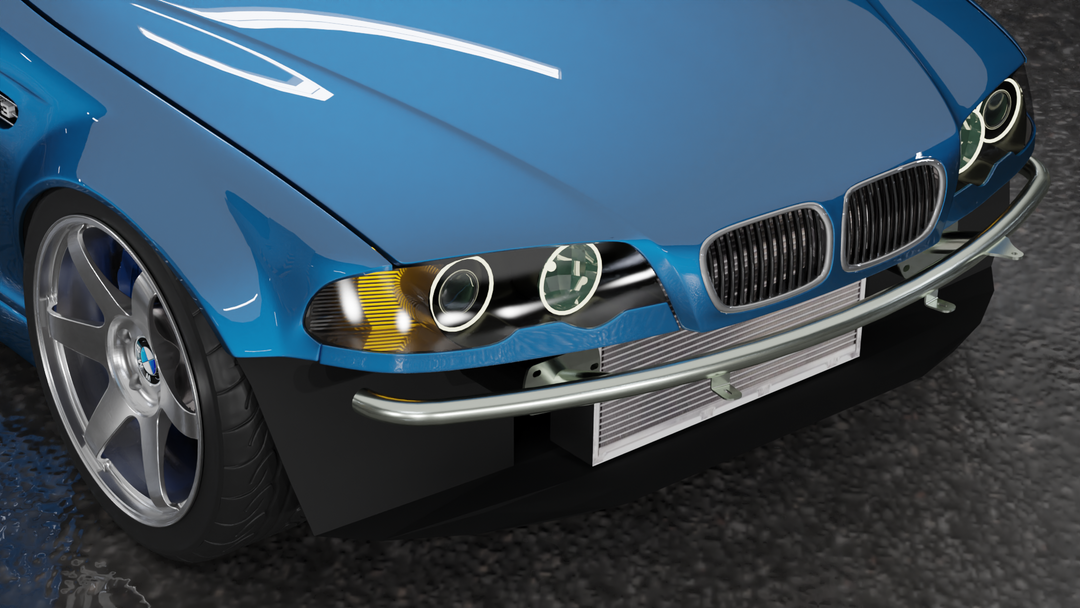 BMW E46 - Standard Front Bash Bar