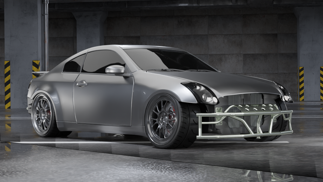 Infiniti G35 - Dual Row Front Bash Bar