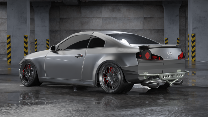 Infiniti G35 - Street Shark Rear Bash Bar