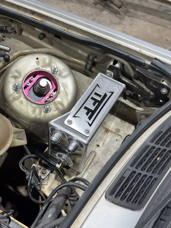 BMW E30 - Tucked Oil Catch Can