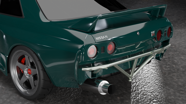 Nissan R32 Skyline Sedan - Rear Standard Bash Bar