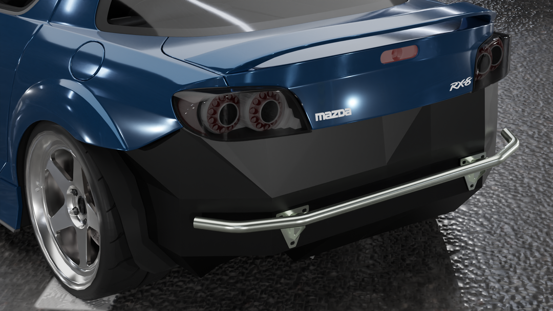 Mazda RX-8 - Standard Rear Bash Bar – True Focus Fabrication