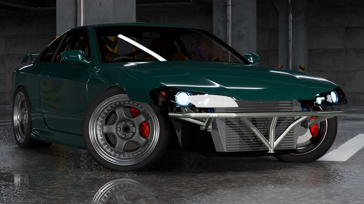 Nissan S14 / S15 (180SX / 200SX / 240SX) - Front Standard Bash Bar ...