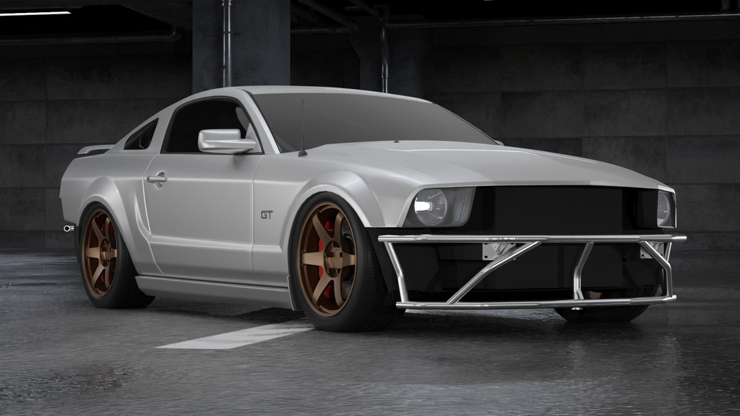 Ford Mustang S197 (2005-2014) - Dual Row Front Bash Bar