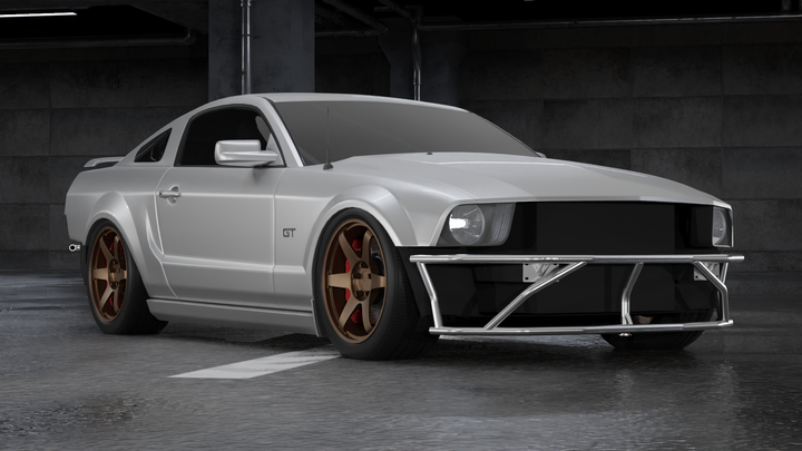 Ford Mustang S197 (2005-2014) - Dual Row Front Bash Bar