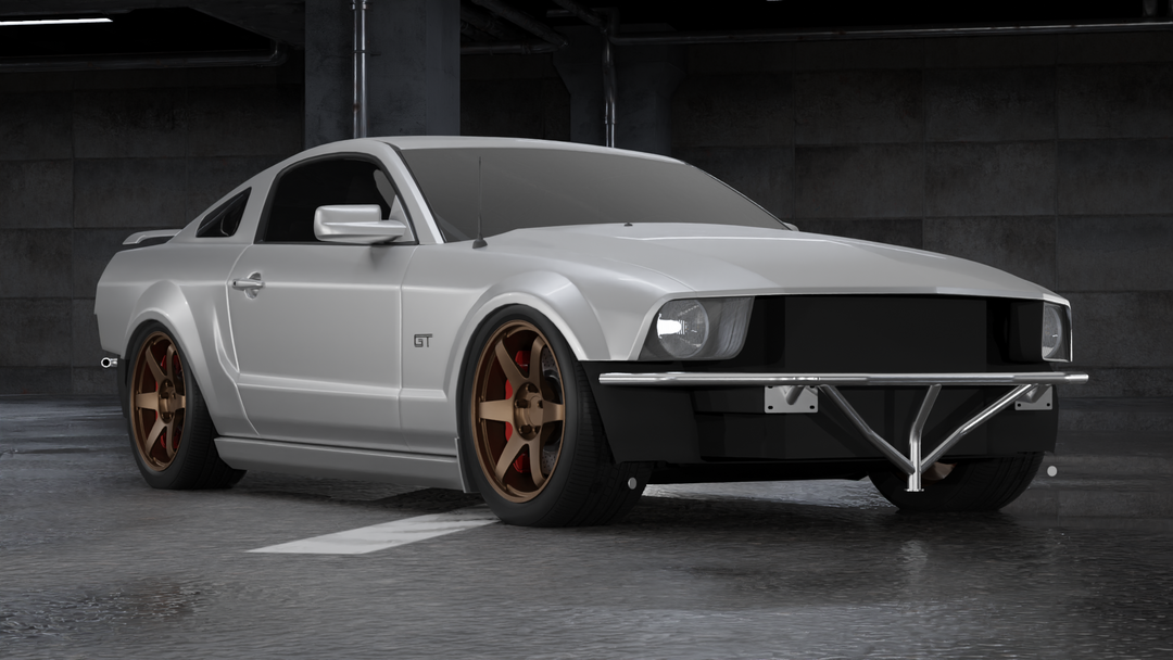 Ford Mustang S197 (2005-2014) - Standard Front Bash Bar
