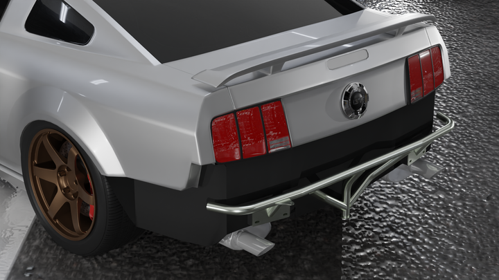 Ford Mustang S197 (2005-2014) - Standard Rear Bash Bar