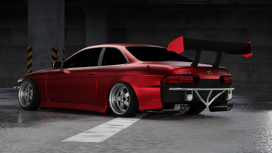 Lexus SC300 / SC400 - Standard Rear Bash Bar