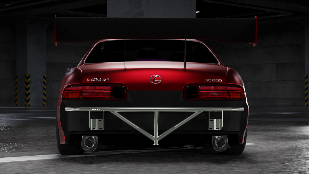 Sc400 Rear Glass Lexus SC300 / SC400 - Standard Rear Bash Bar – True Focus Fabrication