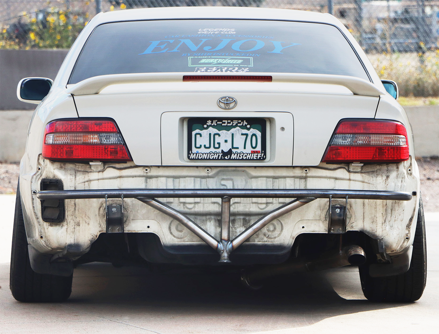 Toyota JZX100 | Chaser - Standard Rear Bash Bar – True Focus Fabrication