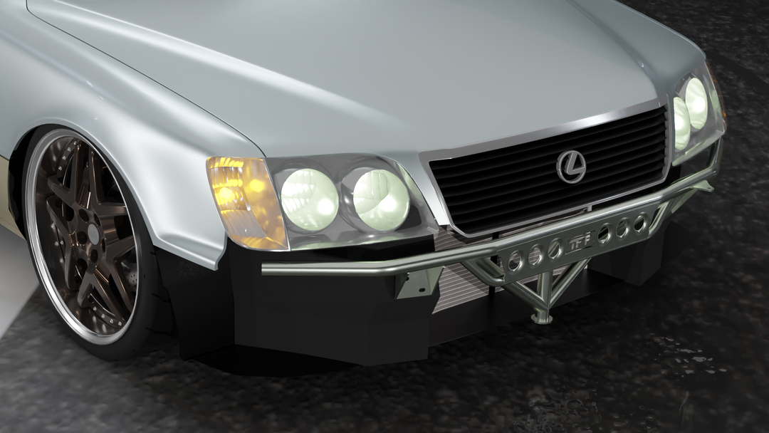 Lexus Ls400 Rear View Lexus LS400 – True Focus Fabrication