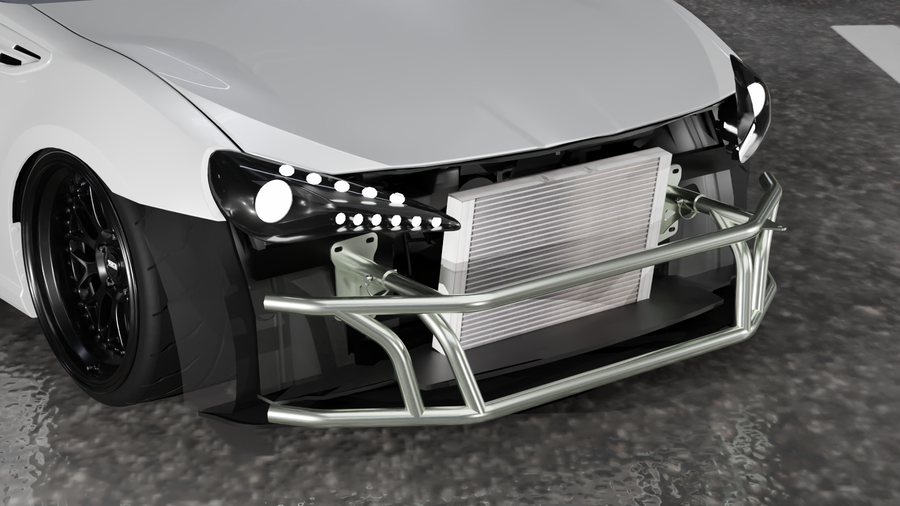 Scion FR-S / Subaru BRZ / Toyota GT86 - Front Dual Row Bash Bar – True  Focus Fabrication