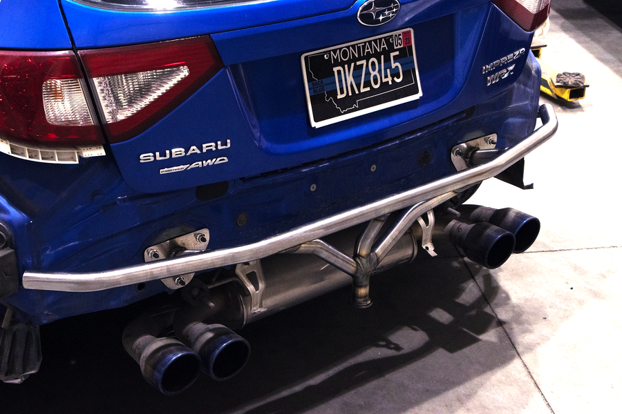 Subaru WRX STI Hatchback (08-14) - Rear Standard Bash Bar