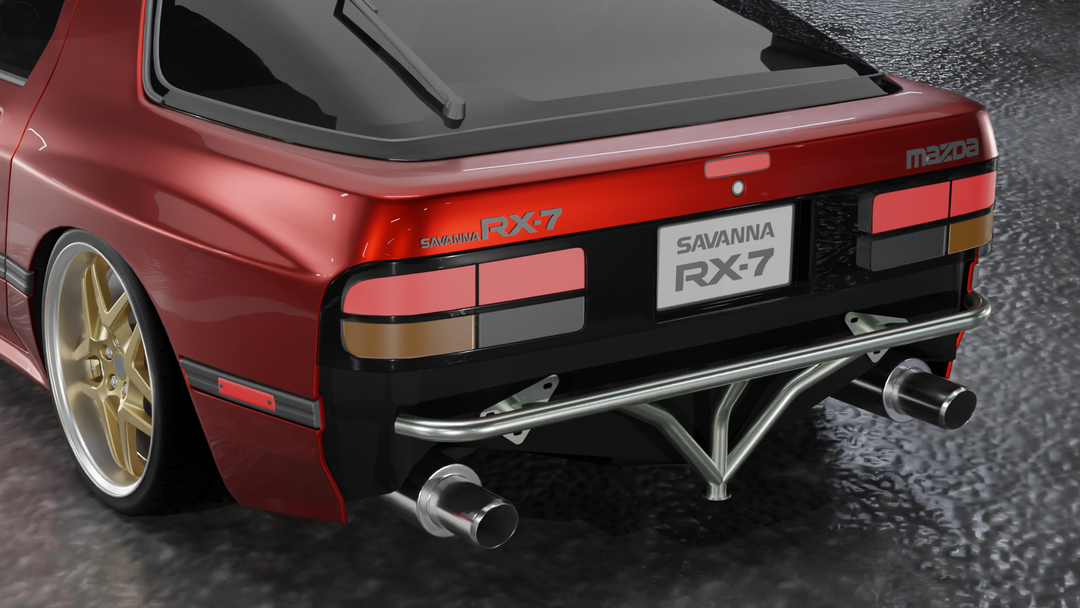Fc Rx7 Rear Decals Rx7 Fc Rear Interior