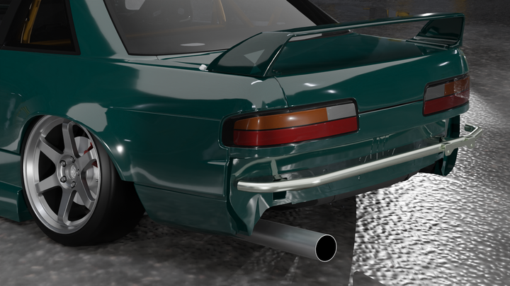 Nissan 240SX S13 Coupe / Vert - Rear Standard Bash Bar