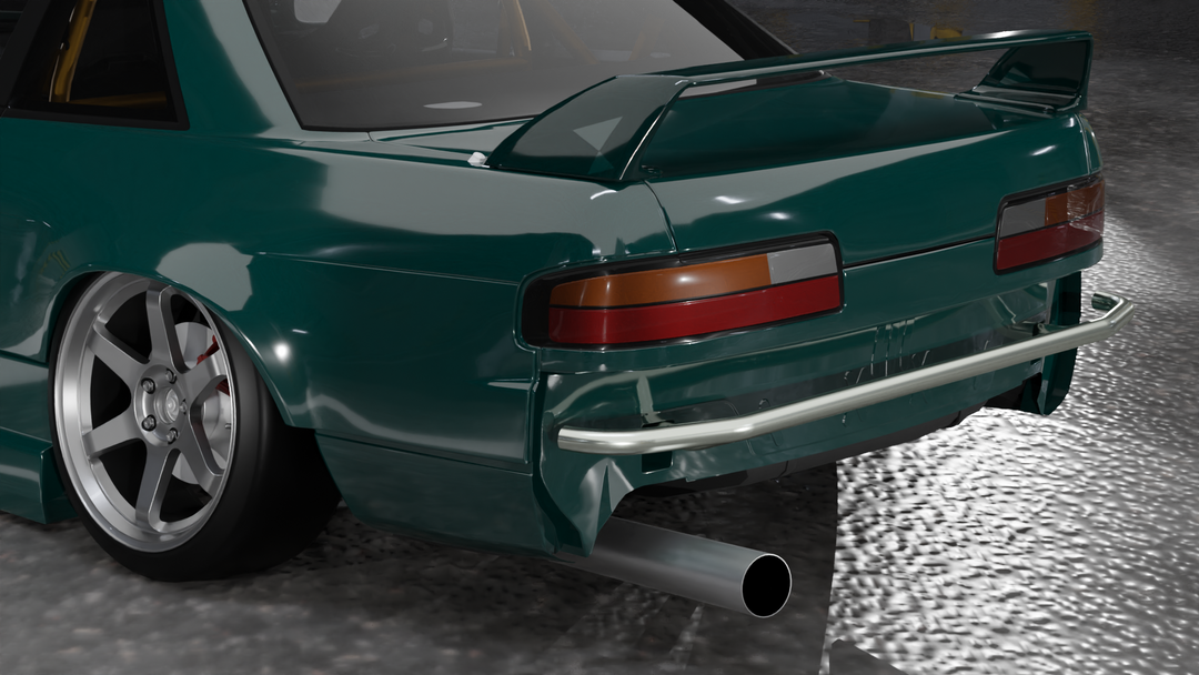 Nissan 240SX S13 Coupe / Vert - Rear Standard Bash Bar