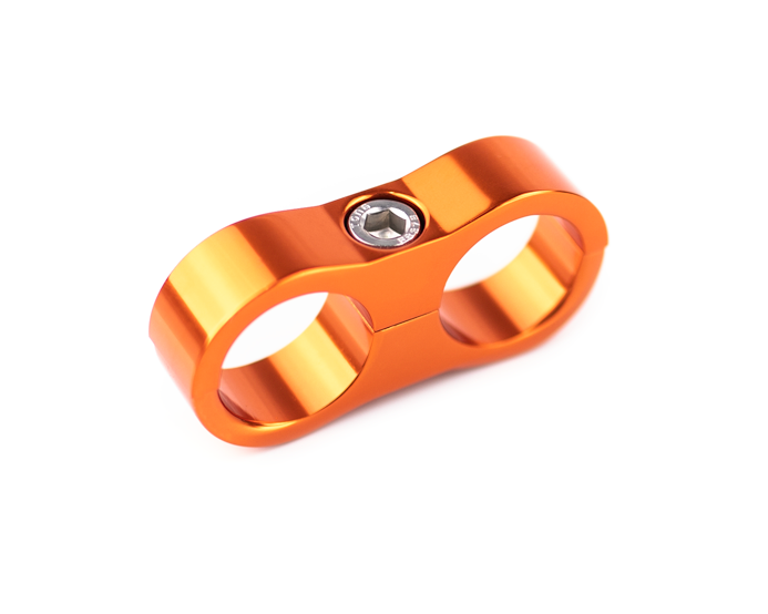 Hose Separator Clamp Bracket Adapter 4AN 6AN 8AN 10AN 12AN For Oil Fuel Line - Foto 4